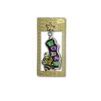 LOLA'S HARDWARE BEE STAR RESIN KEY CHAIN
