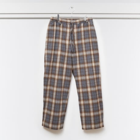PORTANCE SHAGGY PLAID LOUNGE PT GRY CHK