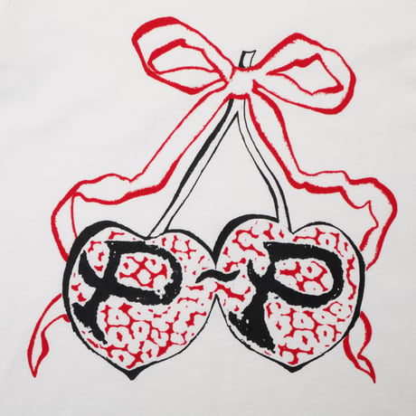 PASS~PORT CHERRIES BABY TEE White