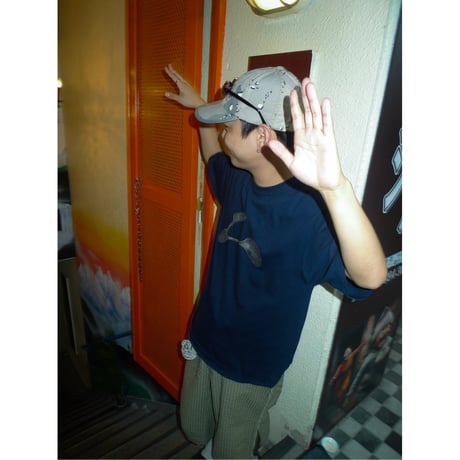 LIDAIRPEAKS × SPOONS EXCLUSIVE T-SHIRT Navy