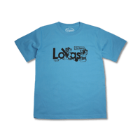 LOLA'S HARDWARE JAIL HOUSE TEE Sky Blue