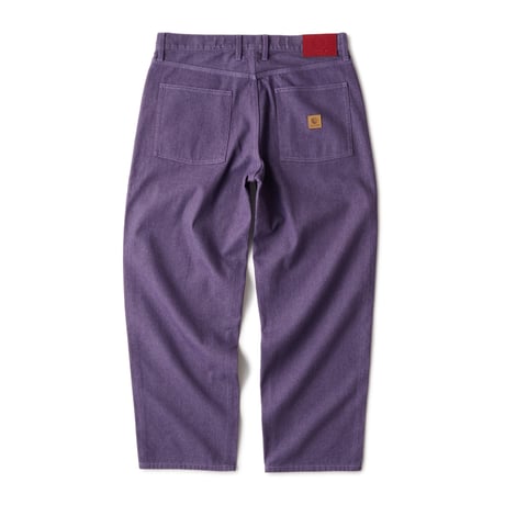 HELLRAZOR BAGGIE COLOR DENIM PANTS Deep Purple