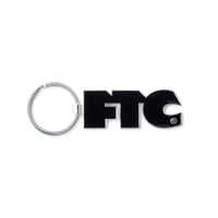 FTC METAL KEYCHAIN Black / Neon Yellow