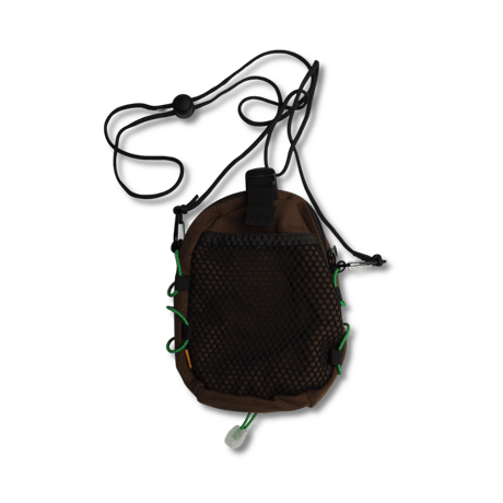 LOLA'S HARDWARE CLOUD LOGO SHOULDER & WAIST BAG Dark Brown