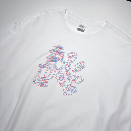SPOONS HUNGRY CAT TEE White