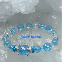アクアオーラ デザイン 天然石ブレスレット