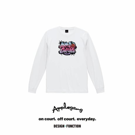 APPLEGANG ロンT　THE GANG　ホワイト　※Mサイズまで