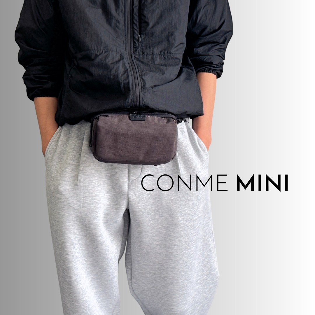 CONME MINI 「ポケット感覚」で気軽に持ち歩く！手ぶら派のための