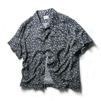 TOWNCRAFT ／ タウンクラフト　レーヨン ボウリングシャツ オープンカラー 半袖シャツ スカル ドクロ ｜ 春夏　（No.380304）