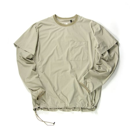 karrimor ／ カリマー　撥水 ストレッチ 抗菌 防臭 長袖Tシャツ 半袖Tシャツ TRAVEL 2 WAY CREW ロンT プルオーバー アウター ｜ オールシーズン