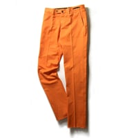 PT01 ／ ピーティーゼロウーノ　SLIM FIT コットン パンツ ルーマニア製 オレンジ ｜ オールシーズン　（No.272335）