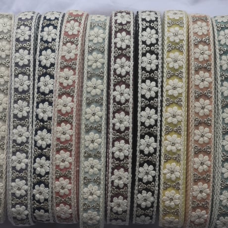 インド刺繍リボン arinco ribbon