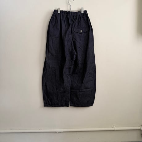 ゴーシュ　スラブデニム　ワイドパンツ
