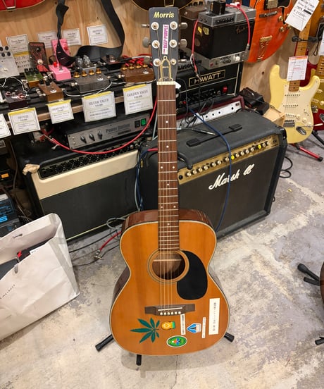 【ジャンク特価品】Morris アコギ ハードケース付き！！