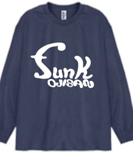 funk ojisanロゴ ロングTシャツ