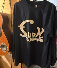 funk ojisanロゴ ロングTシャツ