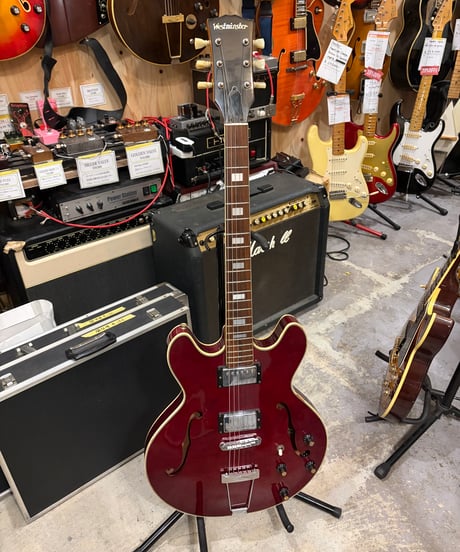 【ジャンク特価品】westminsterセミアコ