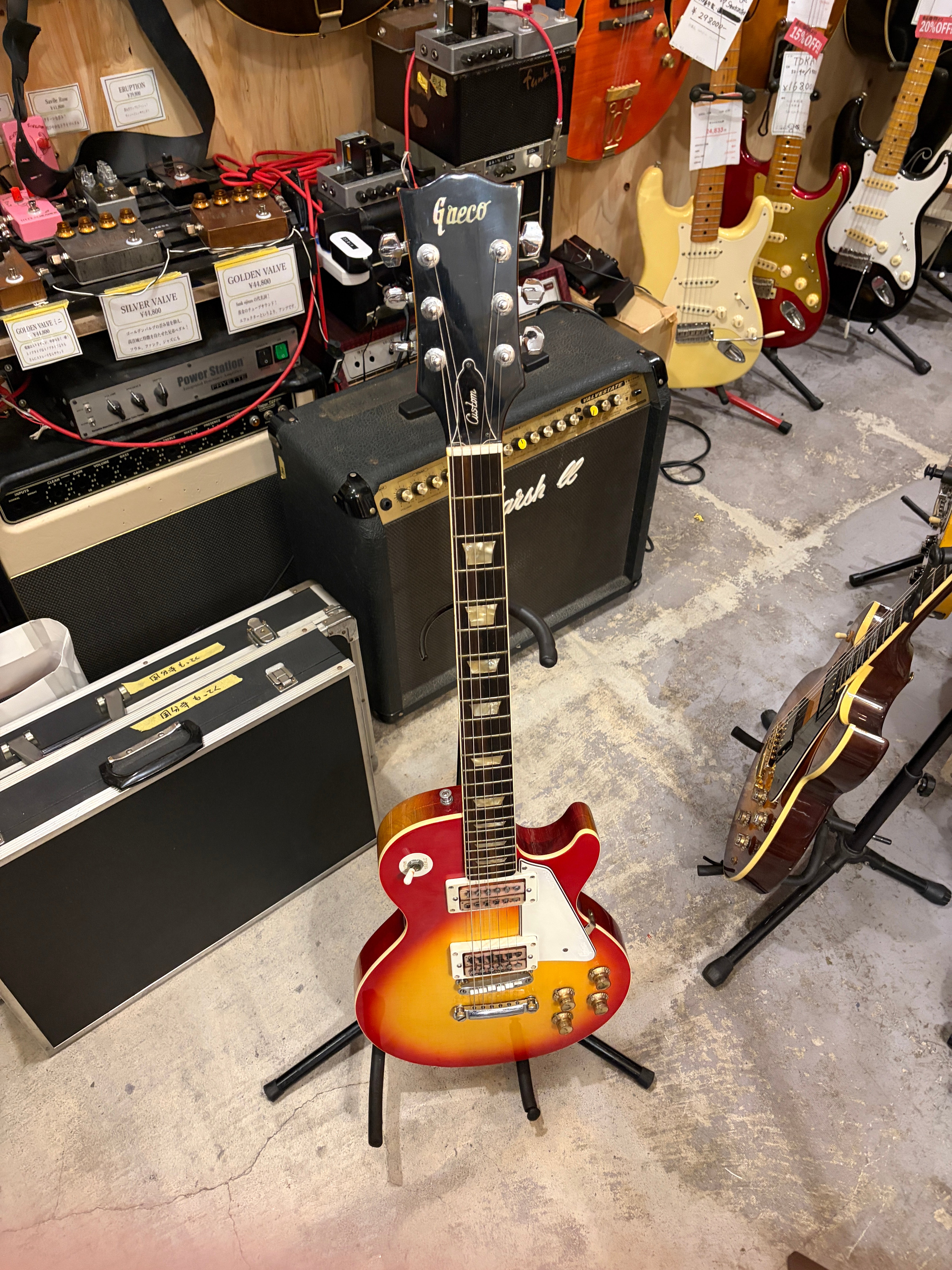 ジャンク特価品】Grecoレスポール ハードケース付き！ | ギター屋funk