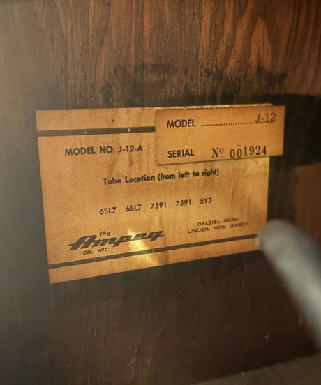 Ampeg J-12 1965年製