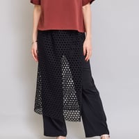 【LHELBIE】レイヤードドッキングパンツ