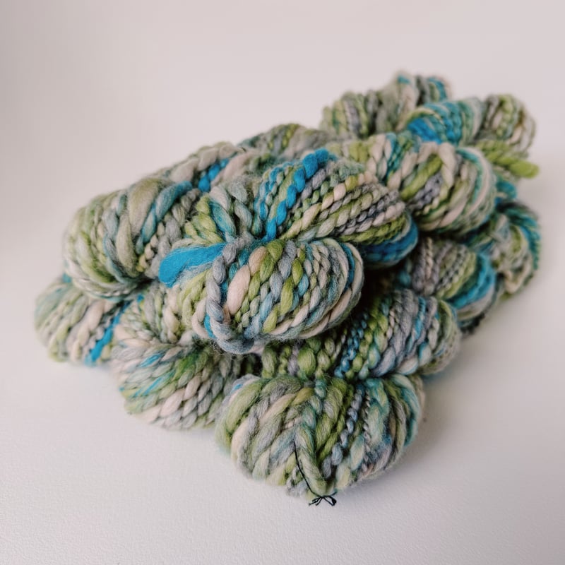 CATEGORY 手紡ぎ糸/Handspun yarn | 【手紡ぎ糸と編み物パターンのお店