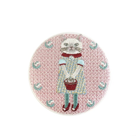 26-9481　刺繡マグネット　すずらんさん柄