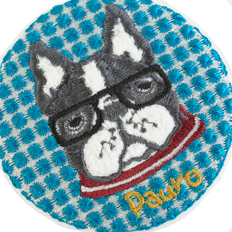 26-9479　刺繡マグネット　パウロ柄