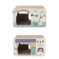 27-10103　クスグル爪とぎ　がりがりハウスつめとぎ(D型)