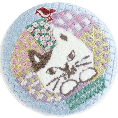 26-9477　刺繍マグネット　マチルダさん柄