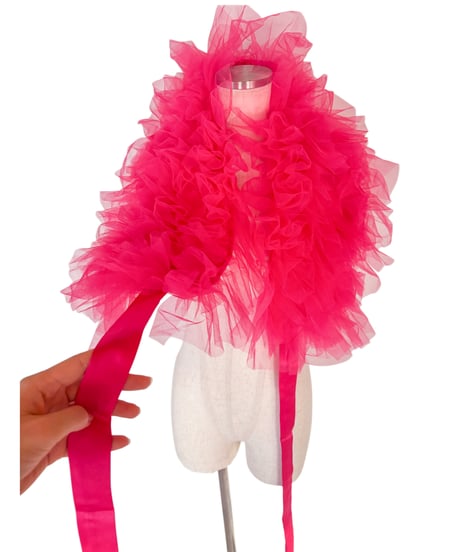 チュールスカーフ