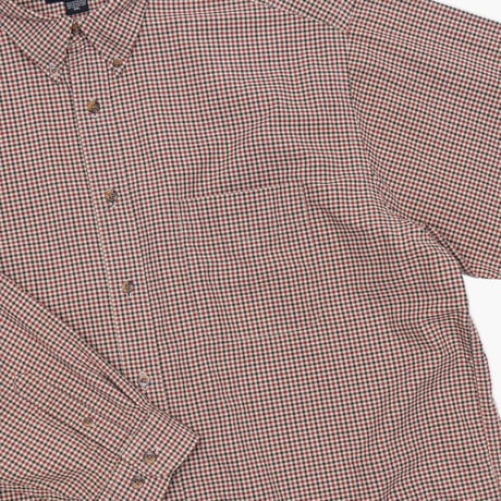 【USED】2000s Eddie Bauer : Broad Plaid BD Shirt : XXL