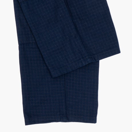 【USED】2010s MADA : Drill Twill Grid Pattern Work Trouser : 106 (fits like W38)