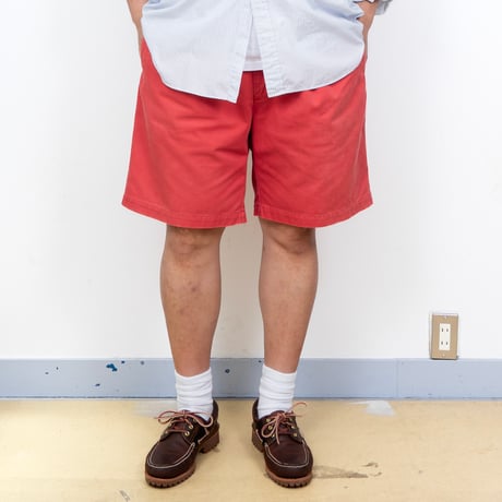 【USED】1990s-2000s Polo Ralph Lauren : "TYLER SHORT" Chino 2Tuck Short Pant : w42