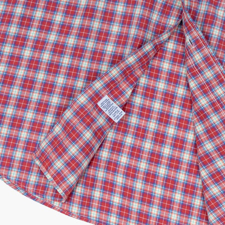 【USED】1990s-2000s Ralph Lauren : "BLAKE" Lightweight Twill Plaid BD S/S Shirt : XXL