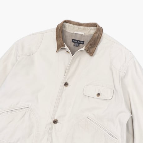 【USED】1990s Banana Republic : Cotton Duck Field Half Coat : XL