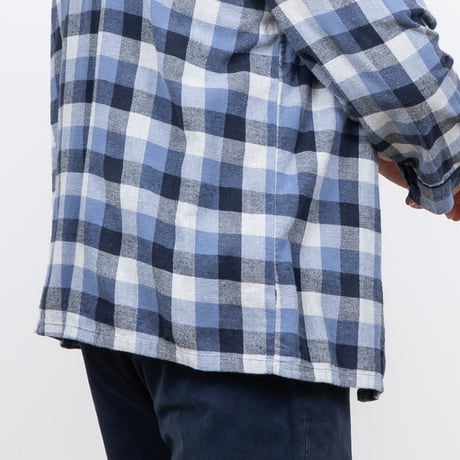【USED】2010s Hanes USA : Flannel Plaid Pajama Shirt : XL