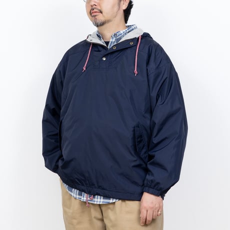 【USED】1990s GAP : Sailor Hood Padded Nylon Anorak : XL