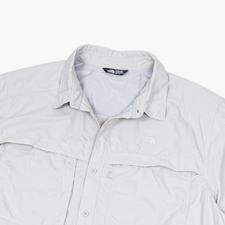 【USED】2020s THE NORTH FACE USA : Nylon Micro Ripstop Field S/S Shirt : XXL