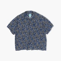 【USED】1980s REYN SPOONER : Rayon Hawaiian Regular Shirt (Made in Hawaii) : XL