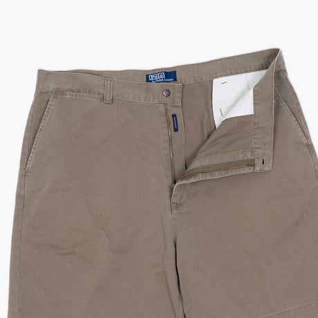 【USED】1990s-2000s Polo Ralph Lauren : "PHILIP SHORT" Plain Front Chino Short Pant : w40