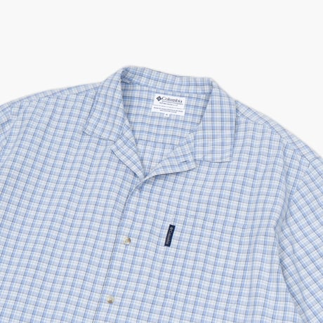 【USED】1990s Columbia Sportswear : Broad Plaid Regular S/S Shirt : XL