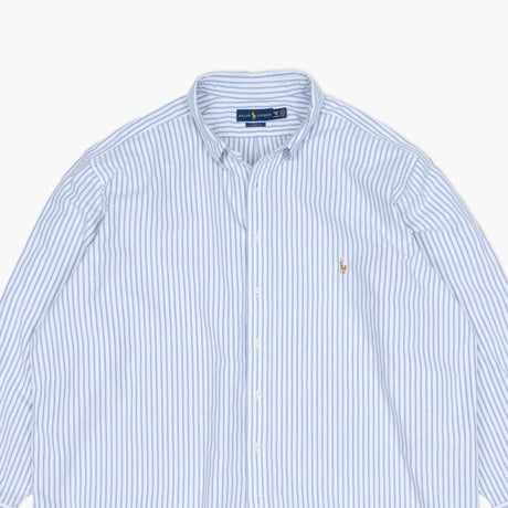 【USED】2010s-20s Ralph Lauren : Oxford Stripe BD Shirt : 3XB