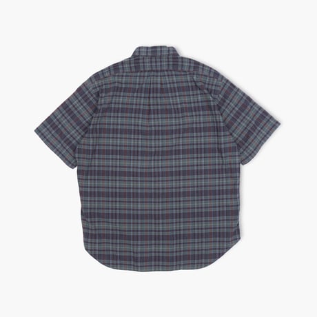 【USED】1990s-2000s Ralph Lauren : "BLAKE" Madras Plaid BD S/S Shirt : XL