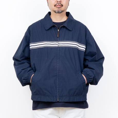 【USED】1990s-2000s Timberland : Poplin Chest Stripe Jacket : XXL