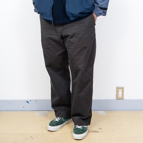 【USED】2000s Eddie Bauer : Chino Plain Front Trouser : W42