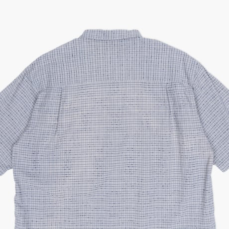 【USED】1990s Columbia Sportswear : Dobby Plaid Regular S/S Shirt : XL-XXL
