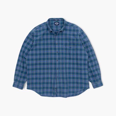 【USED】1990s DOCKERS : Plaid BD Shirt : XXL