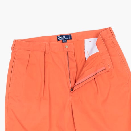 【USED】1990s-2000s Polo Ralph Lauren : "TYLER SHORT" Chino 2Tuck Short Pant : w38