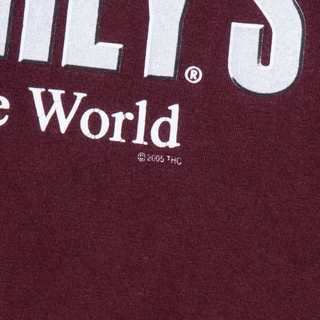 【USED】2000s COMFORT COLORS : "HERSHEY'S Chocolate World” Crew T-Shirt : XXL