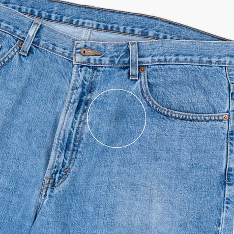 【USED】2000s Levi's : 550 "RELAXED FIT" Denim Short Pant : w40